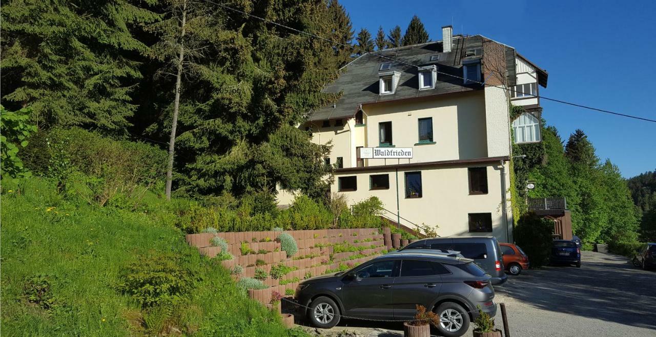 Pension Waldfrieden Wolkenstein Kültér fotó